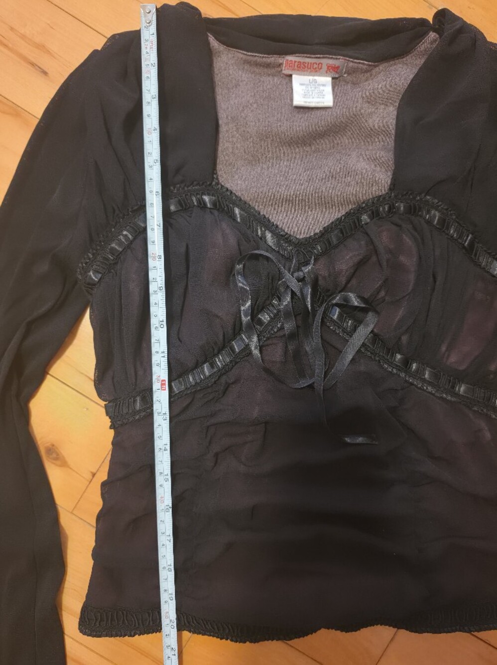 Parasuco Gothic Bell Sleeve Top - Picture 11 of 13
